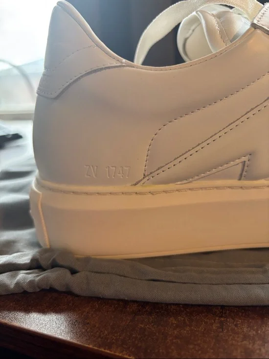 New Zadig & Voltaire LA Flash Chunky Smooth Sneaker - Picture 10 of 13